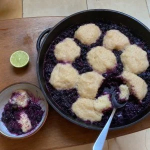 Bolo de Blueberry Grunt