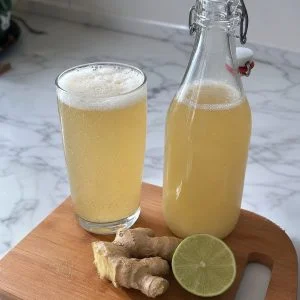 Cerveja de Gengibre Caseira
