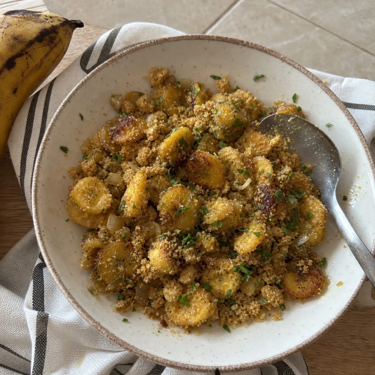 Farofa de Banana