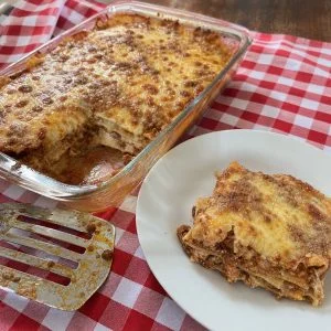 Lasanha de Carne Moída
