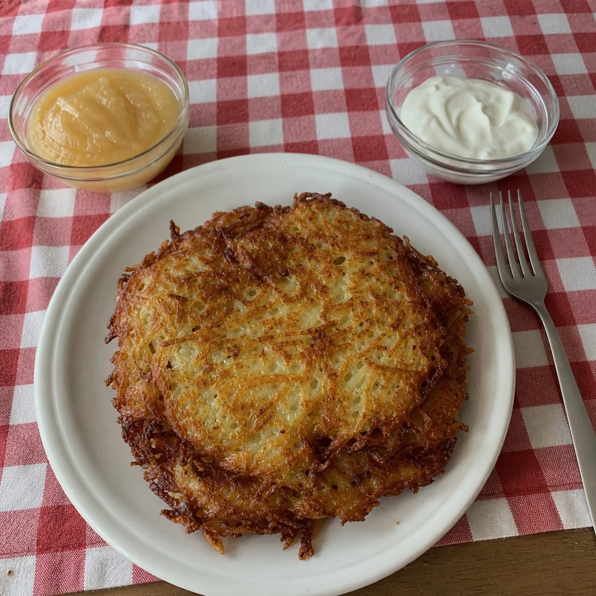 Panquecas de Batata (Kartoffelpuffer)