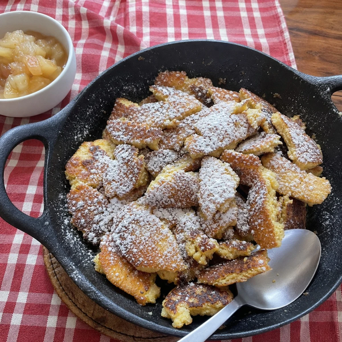 Panquecas Imperiais (Kaiserschmarrn)
