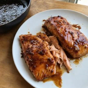 Salmão Maple Glazed