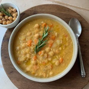 Sopa de Grão-de-Bico