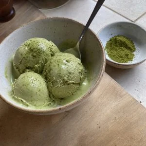 Sorvete de Matcha