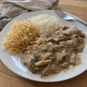 Strogonoff de Carne