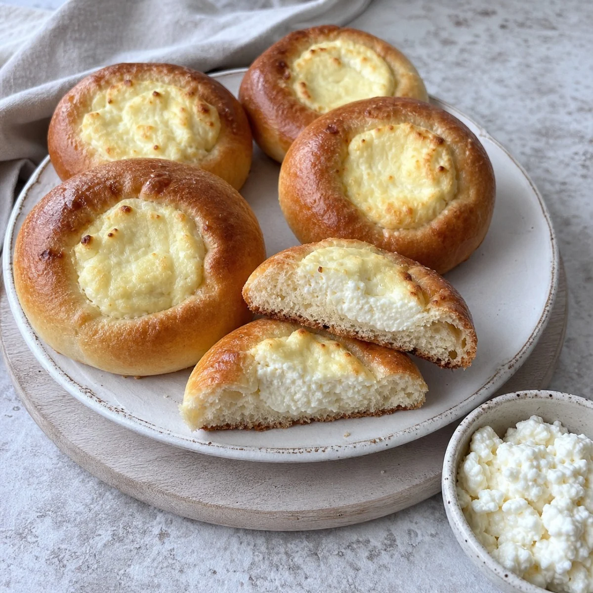 Torta de Queijo Vatrushka