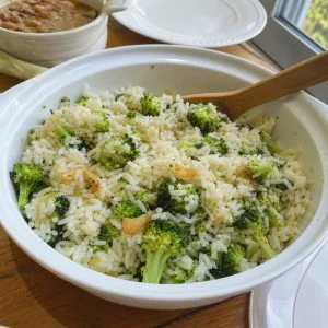 Arroz com Brócolis