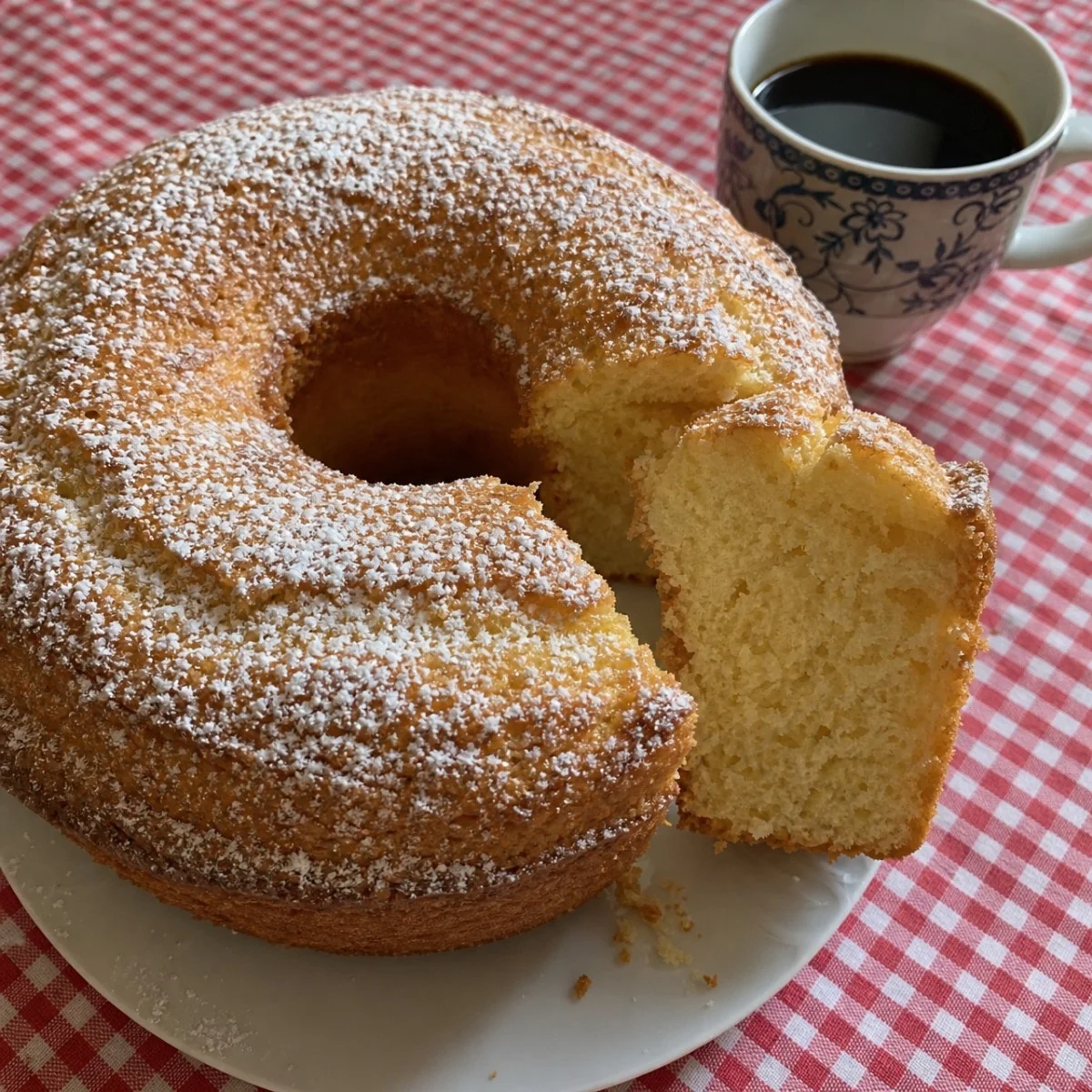 Bolo de Farinha de Trigo