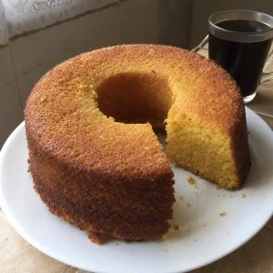Bolo de Flocão de Milho