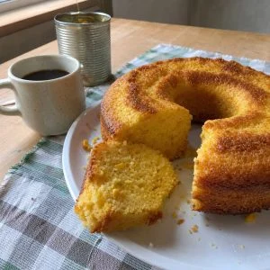 Bolo de Milho de Latinha