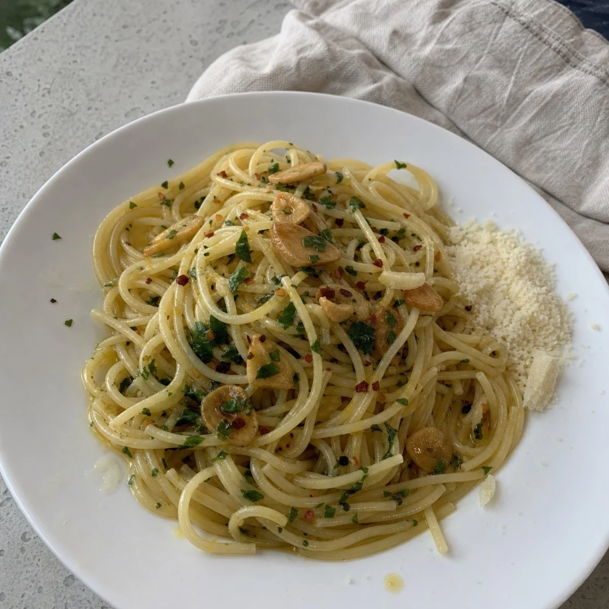Macarrão Alho e Óleo