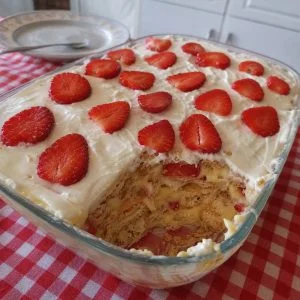 Pavê de Morango