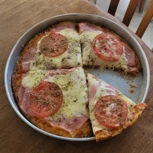 Pizza de Liquidificador